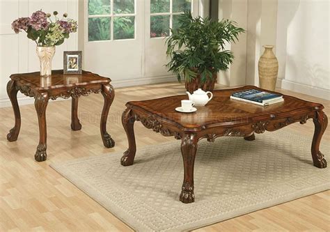 Adherents believed that the study of physical elements such as iron and copper could reveal philosophical and spiritual truths. Cherry Finish Classic Coffee Table w/Carved Details & Options