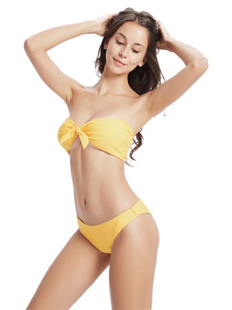 Professional Manufacturer Strapless Sexi Shiny Bikinis Woman Swimwear