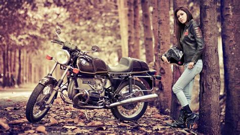 Female Biker Wallpapers Wallpaper Cave