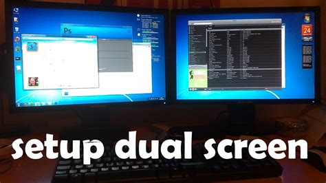 Double Screen Desktop Computer Mister Wallpapers