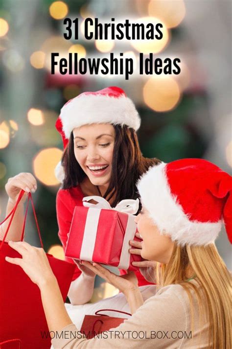 if you re in need of fresh ideas for this year s christmas fellowship or event look no further