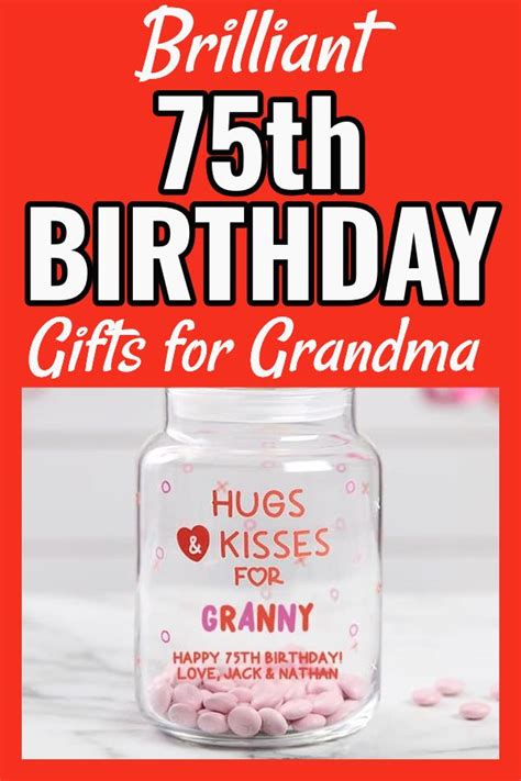 What to write in mom's birthday card. 75th Birthday Gift Ideas for Grandma: Best Gifts for a 75 ...