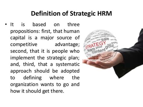 Definition Of Strategic Hrm Strategic Human Resource Management