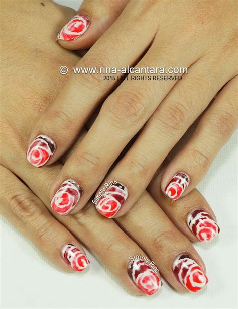 Nail Art Love Never Fades Simply Rins