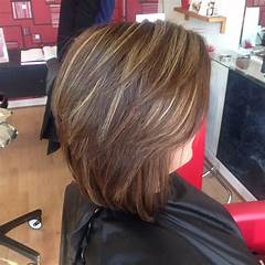 Short Medium Brown Hairstyles