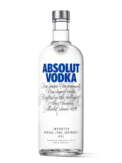 Check spelling or type a new query. Buy Absolut Vodka 4.5L | Price and Reviews at Drinks&Co