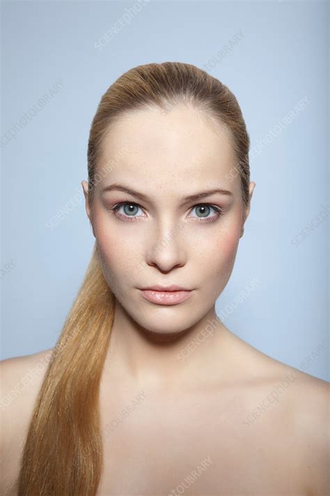 Close Up Of Womans Serious Face Stock Image F0189825 Science