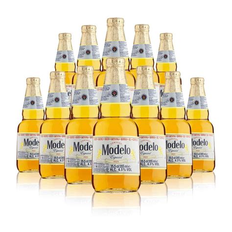 Modelo Especial Mexican Lager 355ml Bottles 12 Pack Abv Beerhunter