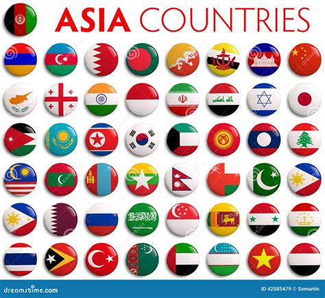 List Of All Flags Of Asian Countries World Flags With