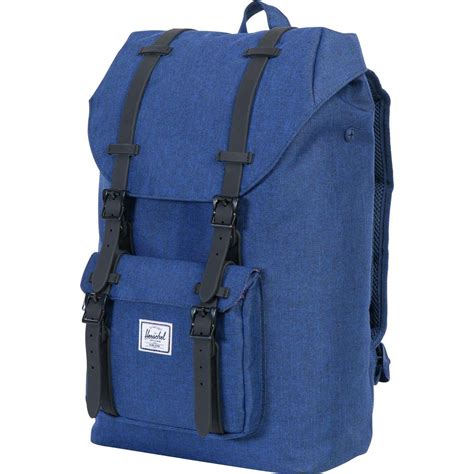 Herschel Supply Co Fleece Little America Laptop Backpack In Blue
