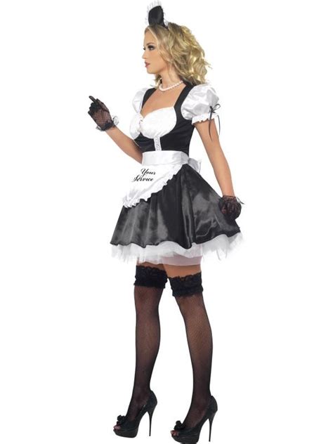 french maid fancy dress costume mecanique