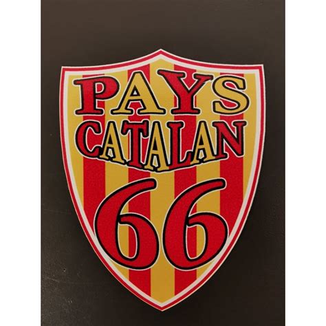 Sticker Catalan Flag 66