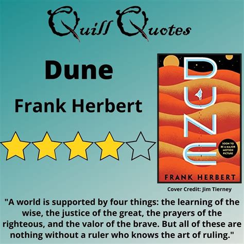 Dune By Frank Herbert Quill Quotes