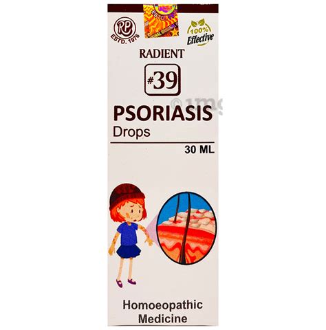Radient 39 Psoriasis Drops Buy Bottle Of 300 Ml Oral Drops At Best