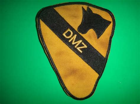 Us Army Dmz 1st Cavalry Division Patch From Vietnam War Era 990