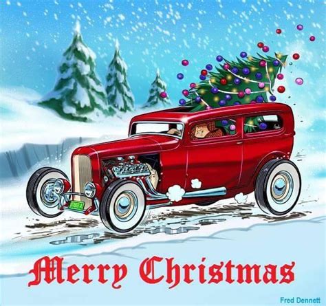 Just A Car Guy Merry Christmas Card Part 2