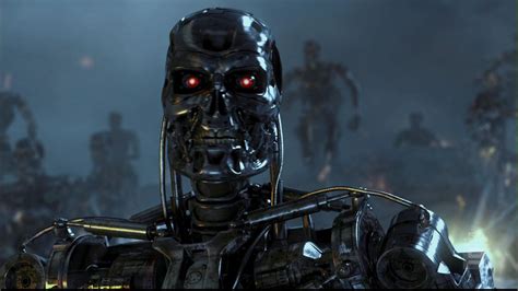 Red Eye Wallpaper Terminator Sci Fi Characters Action Movies