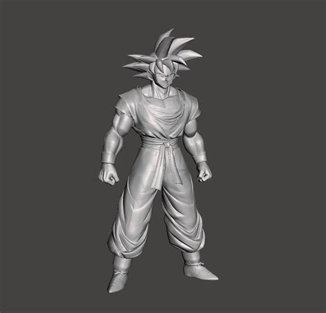 Stl File Goku 3d Model・template To Download And 3d Print・cults