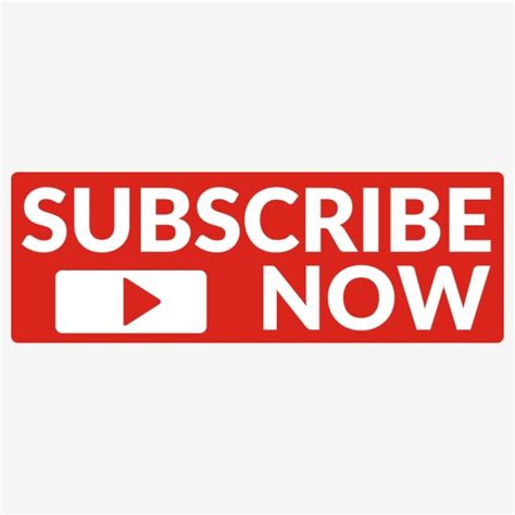 A Red And White Sign With The Words Subscribe Now On Its Side