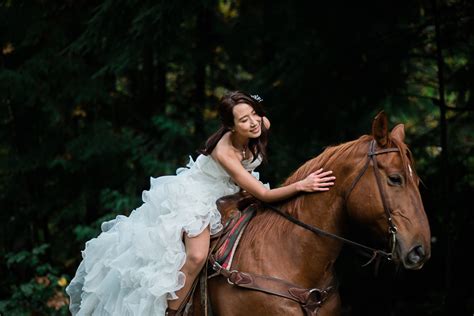 Man shoots himself in the head with a shotgun. Mission horse ranch pre-wedding shoot: Carrie and Kei ...