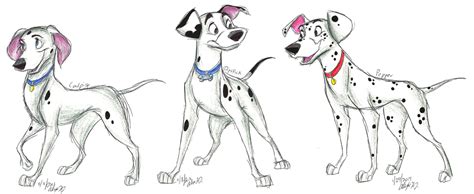 102 Dalmatians Grown Up Pups By Stray Sketches On Deviantart