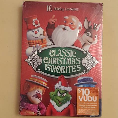 Warner Bros Media Classic Christmas Favorites 4 Disc Dvd