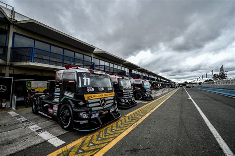 Spotted Copa Truck Transporters At Curitiba Finale — Trucks At Tracks