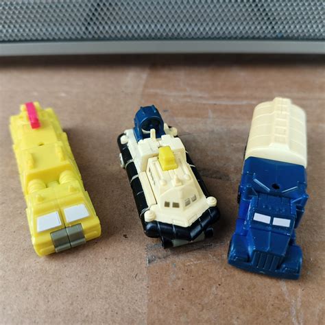 1990 Metro Squad Micromaster Transformers G1 Combiners Toy Addictz