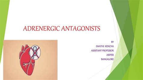 Adrenergic Antagonists Ppt