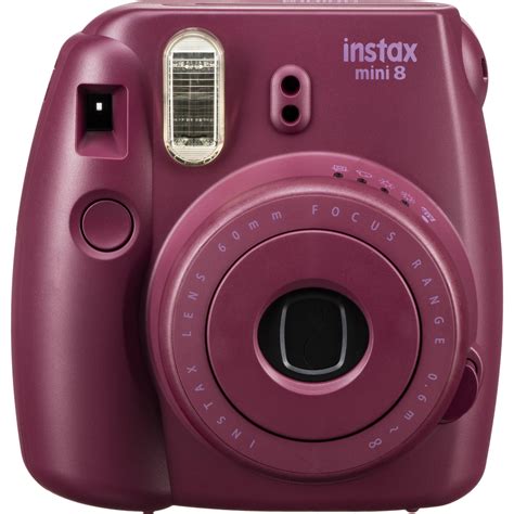Fujifilm instax mini film 100 pozluk. FUJIFILM instax mini 8 Instant Film Camera (Plum) 16532275 B&H