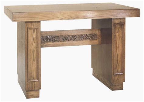 Wooden Table Altar 417 St Jude Shop Inc