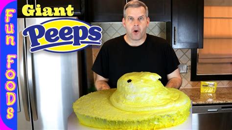 Giant Peep How To Make A Giant Marshmallow Peep Youtube