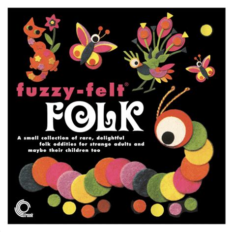 Wyrd Britain Fuzzy Felt Folk Collection Of Raredelightful Folk