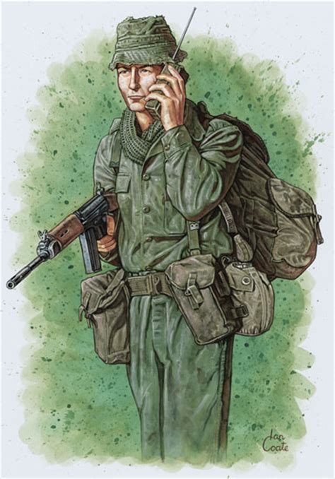 Australian Sas Art By Military Artist Ian Coate