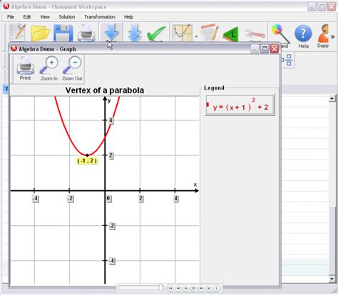 See full list on tutorme.com Algebrator: Vertex Of A Parabola