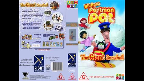 Postman Pat The Giant Snowball 2005 Australian VHS Full And Fanmade