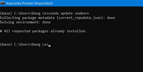 python 错误 ModuleNotFoundError没有名为seaborn的模块但是seaborn软件包是最新的 糯米PHP