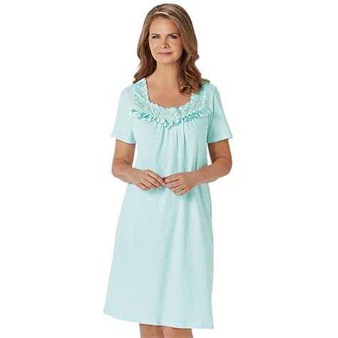 Cotton Knit Nightgown