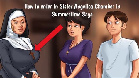 how to enter in sister angelica chamber in church at night in summertime saga game youtube
