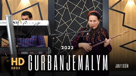 Oguljan Söýünowa Gurbanjemalym Türkmen aýdymlar 2023 Janly Ses