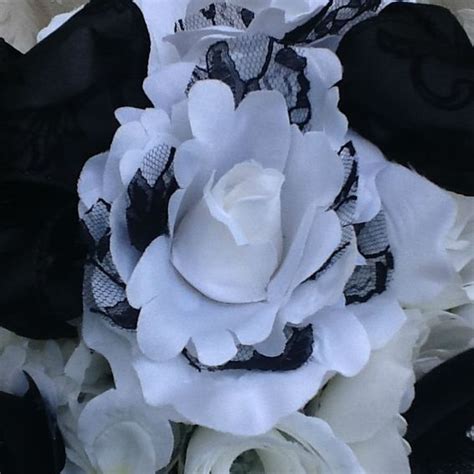 Handmade Silk Floral Bling And Lace Wedding Centerpiece By Duchess