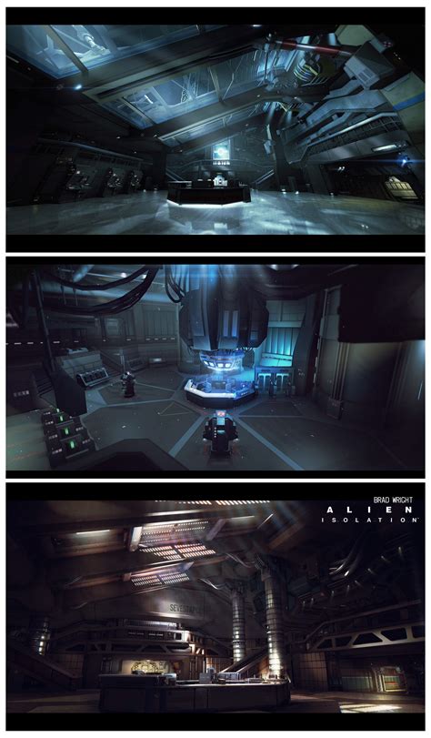 Alien Isolation Concept Art Bradley Wright In 2021 Sci Fi