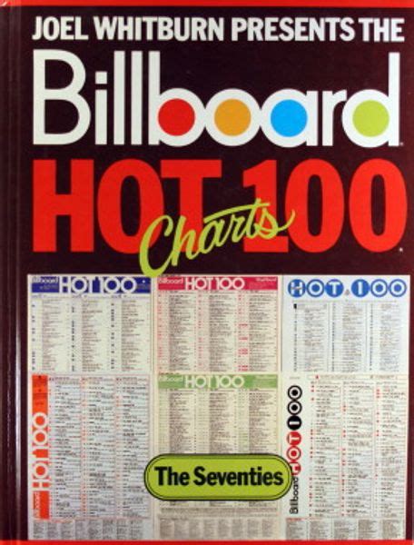The beatles have the most no. Joel Whitburn - Billboard Hot 100 Charts: The Seventies ...