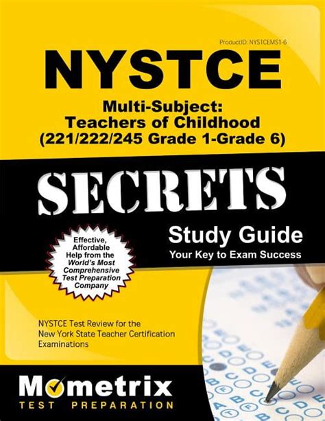 Nystce Multi Subject Teachers Of Childhood 221222245 Grade 1 Grade