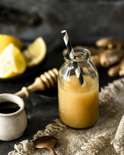 Ingwer Shot selber machen so einfach gehts