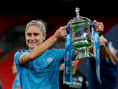 man city claim third women s fa cup in four years as they get past spirited everton