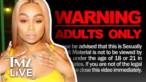 Blac Chyna Sex Tape Leaked TMZ Live YouTube
