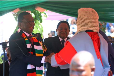 Emmerson Mnangagwa Takes Oath As Zimbabwes President