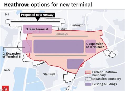 Alternative Heathrow Airport Expansion Plan Revealed Daily Mail Online