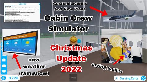 New Winter Update Weather New Plane Custom Liveries In Cabin Crew